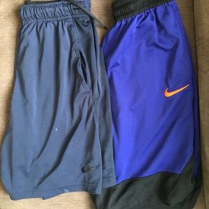2 size small mens nike shorts. Paid $30 each new.